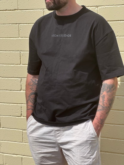 NOAH OVERSIZED TEE - BLACK