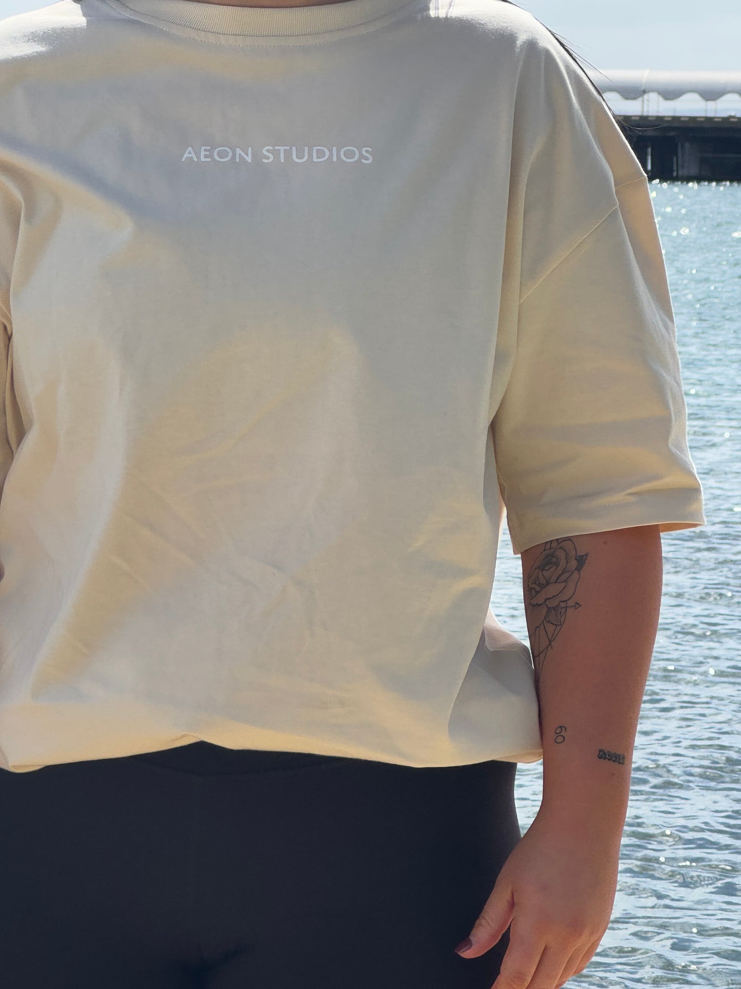 NOAH OVERSIZED TEE - NATURAL